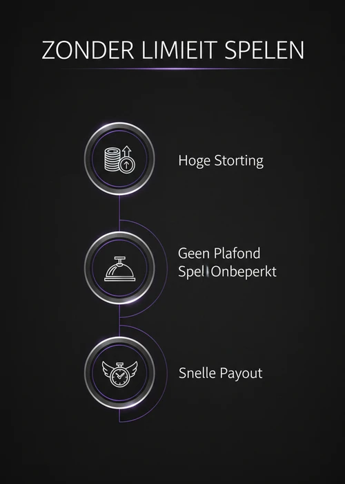 Zonder limiet spelen met Revolut als processtroom: hoge storting, geen plafond, speel onbeperkt en snelle payout.
